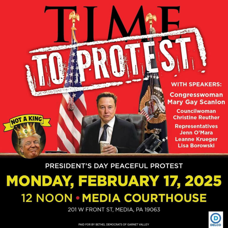 President’s Day Protest